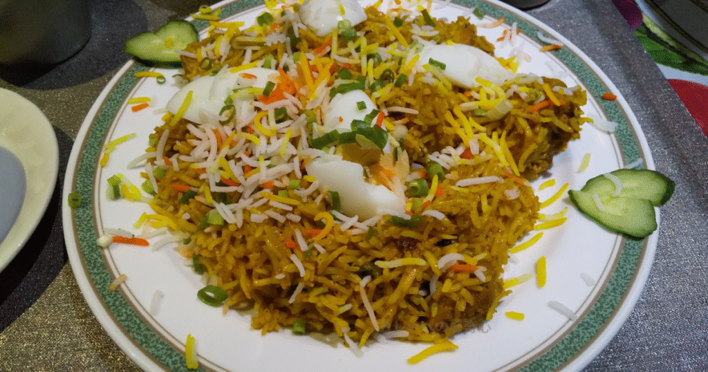 INDIAN Restaurant TAJ-2のビリヤ二
