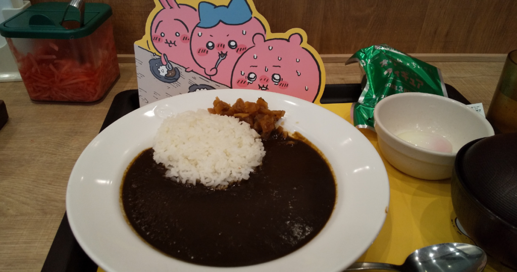 松屋の鬼辛カレーの写真